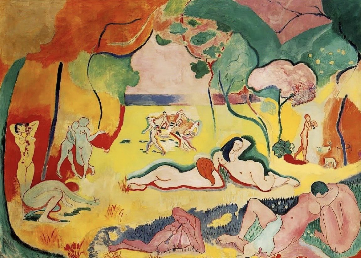 Norb_Lawrence's tweet photo. Henri Matisse - The Joy of Life, 1906 https://t.co/XoZDgu54eN