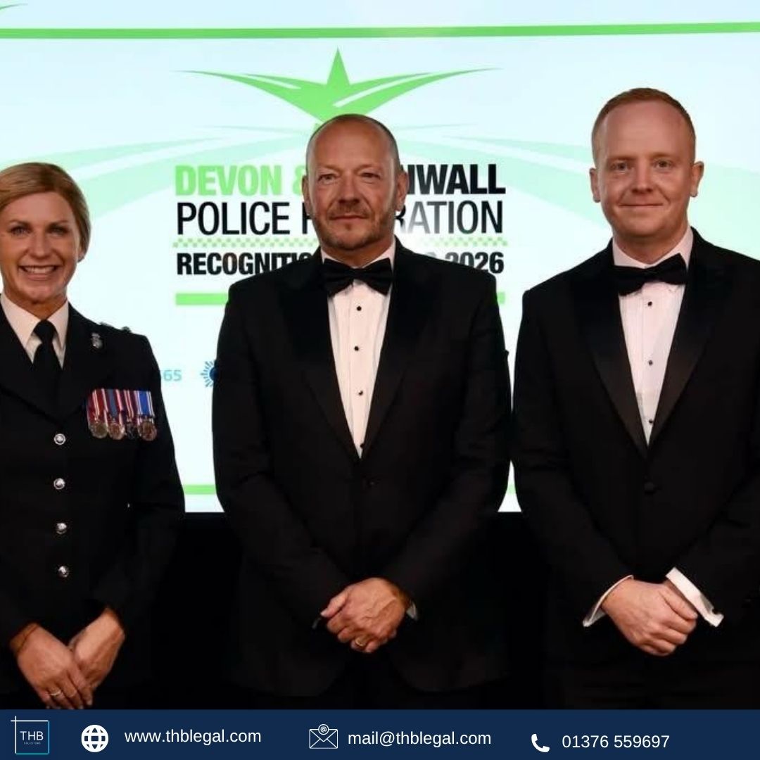 thblegal's tweet photo. THB Legal’s professional misconduct team was privileged to attend and sponsor last Thursday's Devon and Cornwall Police Bravery Awards. We were proud to recognise the outstanding bravery and commitment shown by officers and staff in their communities. https://t.co/6ogtMKDYaX https://t.co/N4b6D8DQIN