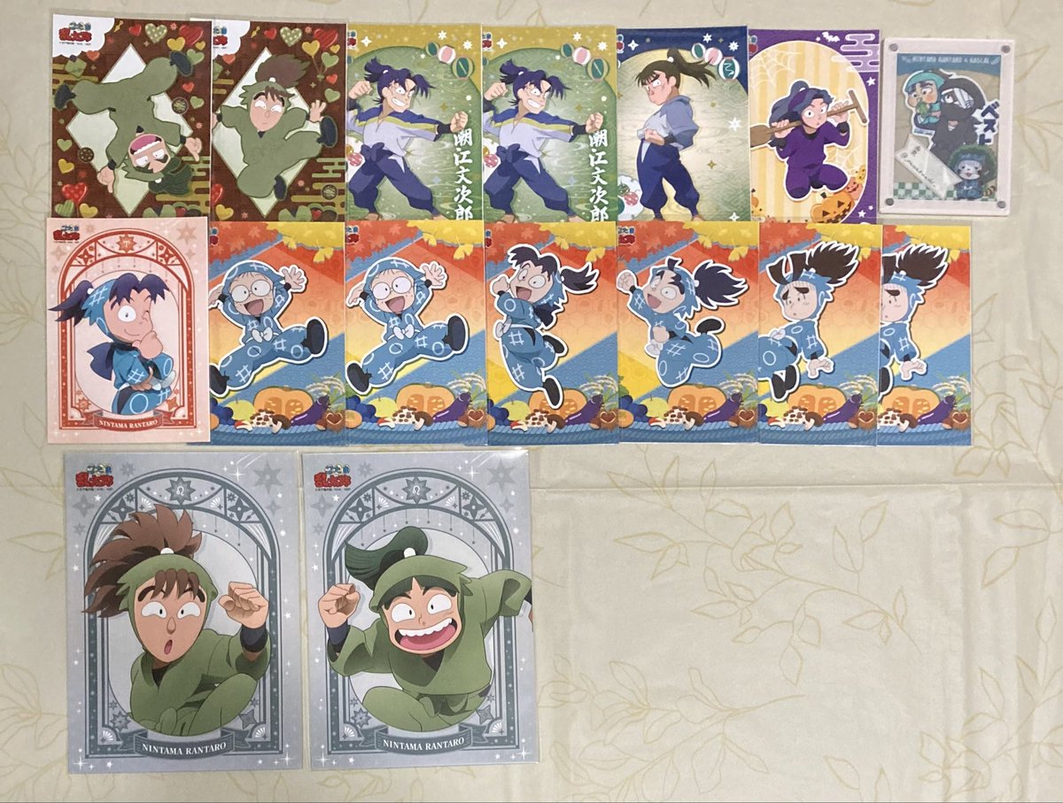_namaenashi_'s tweet photo. 【交換】 忍たま乱太郎 忍たま ファミマプリント ブロマイド

譲) 画像①②(画像②は全て少し白ズレあり)

求)ハロウィン 鶴町 1 ⭐️>同別弾 ファミプリ鶴町 > その他異種鶴町

一旦⭐️含む交換希望。郵送にてお取引可能な方がいましたら、お声かけお願い致します。(比率/サイズ違い等相談可能) https://t.co/vMzeNdt93J