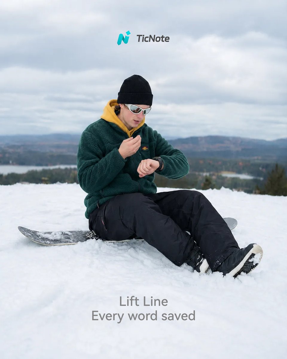 ticnotecloudTNC's tweet photo. Ideas do not wait for a desk.  

They hit at the beach, on a walk, halfway up the mountain. 

By the time you find a notebook, they are gone.

TicNote Watch catches them the second they show up. One tap on your wrist, the idea is yours.  

#ticnote #ticnotewatch #captureideas #inspirationquotes #wearabletech #travelgear #remotework