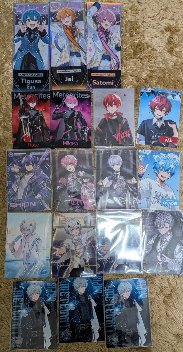 Ameri_09tk's tweet photo. ※タップ推奨
【求】⚔️❤️、💫🩵同種＞買取＞回収柄
【譲】画像
3枚目の画像は送料のみ〇
ALT必読、お気軽にお声掛けください🙇‍♀️ #すとぷりグッズ買取  #騎士Xグッズ交換  #騎士Xグッズ買取   #AMPTAKグッズ交換  #AMPTAKグッズ買取  #めておらグッズ交換  #めておらグッズ買取  #すにすてグッズ買取 https://t.co/PXgwDkdlax
