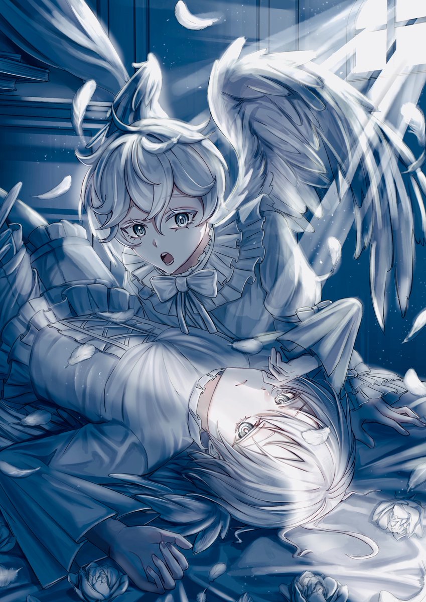 Aotuki_o00's tweet photo. 白翼∗*ﾟ
 #oc  #ilustration  #art   #イラスト https://t.co/1CskFOluP5