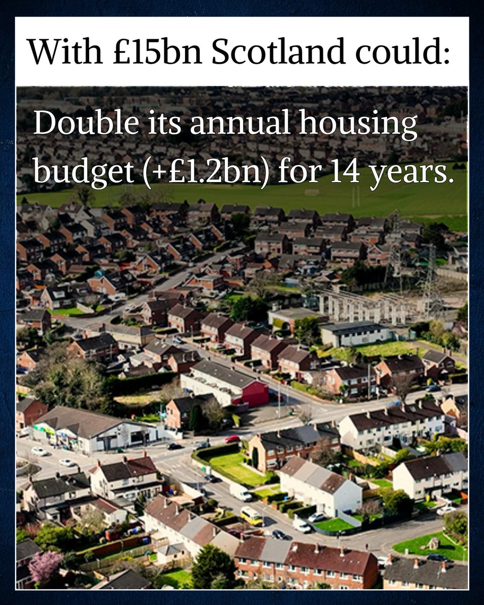 ScottishCND's tweet photo. What could £15bn buy for Scotland, instead of renovations for a nuclear weapons base?

Here's just a couple of ideas.

COMMENT with your own thoughts for how to spend an extra £15bn in Scotland. https://t.co/KZfgEiaIFw