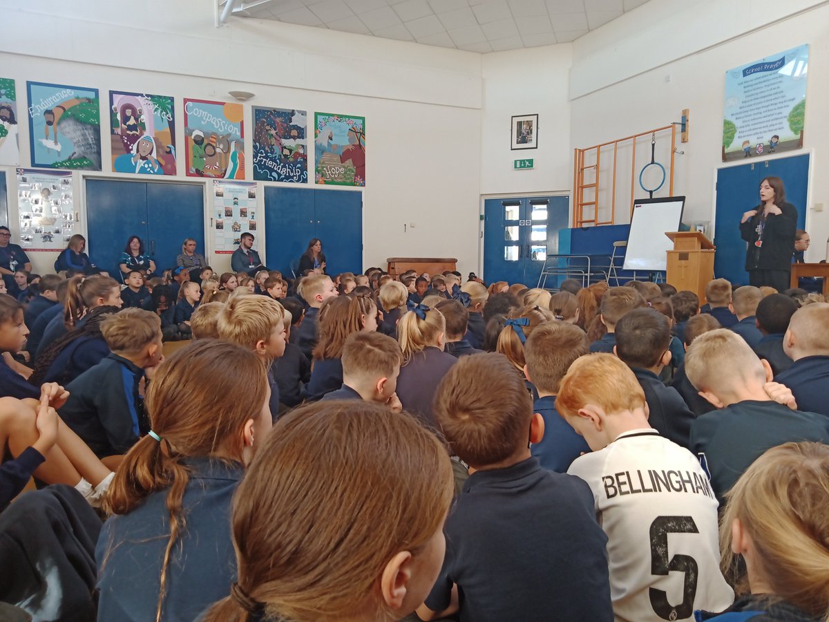 MissDSGC's tweet photo. This morning we came together for a special Picture News live assembly, celebrating Black History Month. We learned more about the theme 'Honouring Our Communities' and discussed how we can make our own positive contributions to our community. @MrGSGC https://t.co/SEh5akYtSk