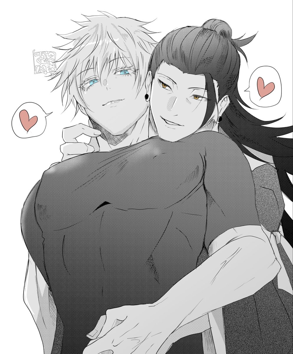okomevsraamen's tweet photo. なかよし
#夏五 https://t.co/fGo1if1cPV