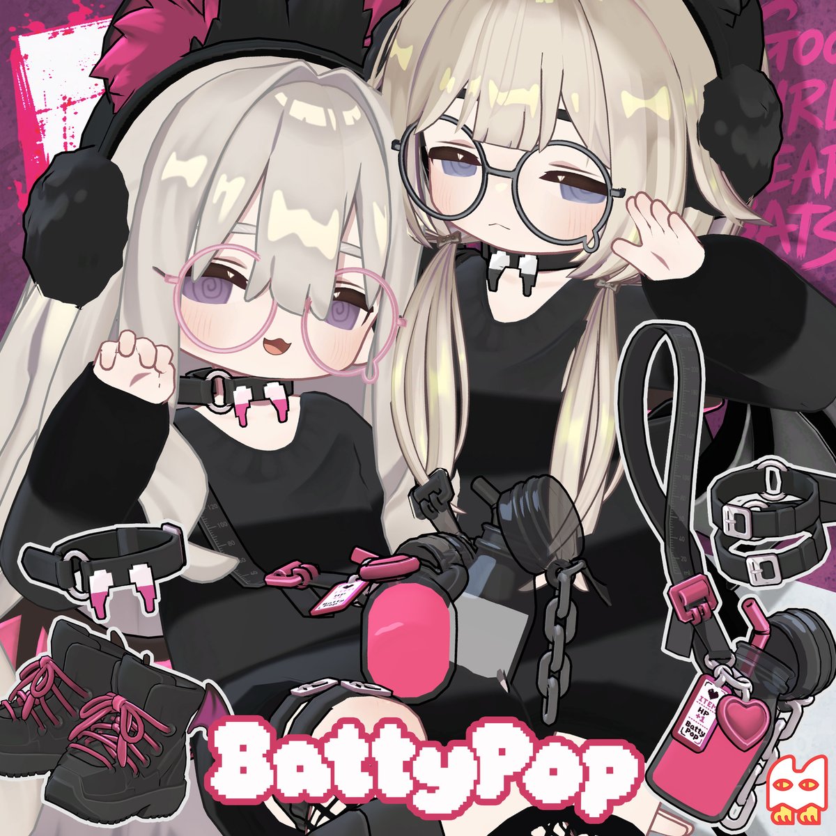 to_ottotto's tweet photo. プレゼントキャンペーン開催！

🦇BattyPop 10/9(金)18時発売予定
https://t.co/iUSbbDrCrc

✨Follow(@to_ottotto) ＋ RPで抽選3名様にプレゼント🎁
✨〆切: 10/9 販売開始前の17:00まで!

boothの❤が100増えるごとに1名当選者を追加します！よろしくお願いします！ https://t.co/R4jG3aL04c