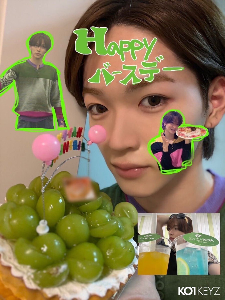 KO1KEYZofficial's tweet photo. 𝗢𝗙𝗙𝗜𝗖𝗜𝗔𝗟 𝗙𝗔𝗡𝗖𝗟𝗨𝗕 𝗨𝗣𝗗𝗔𝗧𝗘!

📓バースデーボーイ爆誕💥🎂🍀そして、デビュー🍀🍀

Check [ KO1NOTE ]
🔗 https://t.co/oPg6ZG4ViT

#KO1KEYZ #KO1KEYZ_FC #KO1NOTE
#コイキーズ #코이키즈 #DAIKI https://t.co/9Te1c6hhjn