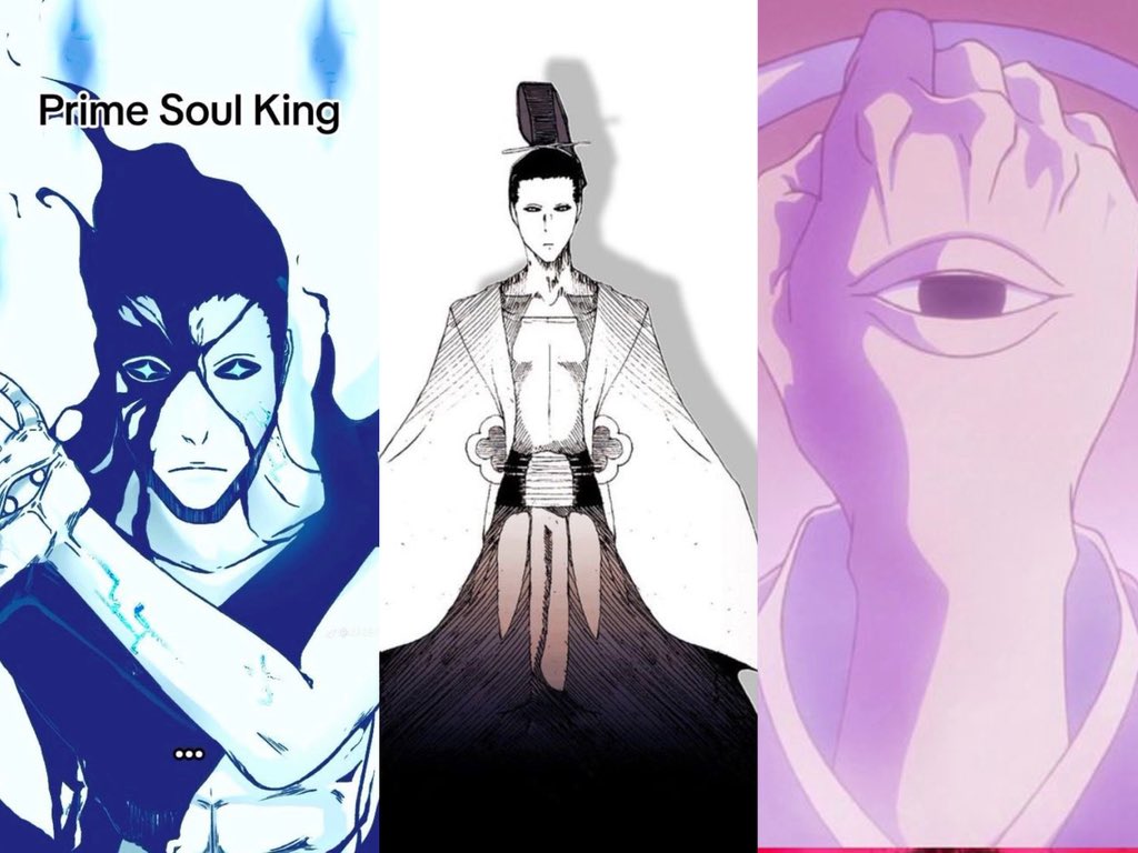 OP_senju's tweet photo. What even happened to the Soul King’s legs?

We saw his hands and his heart and some other parts, 
so where exactly are his legs? Or did I miss something? https://t.co/j9DMr0vfh8