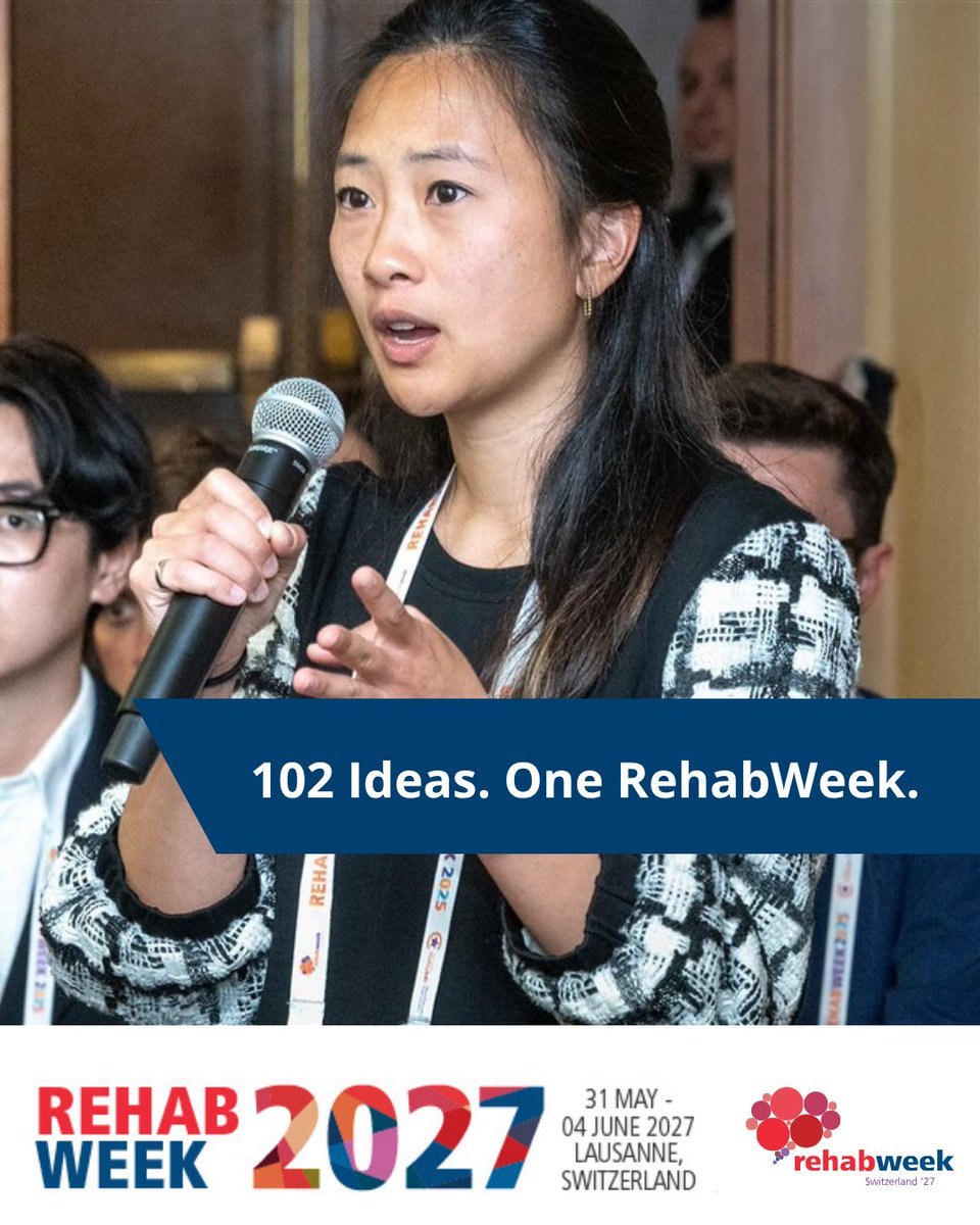 RehabWeekOrg's tweet photo. 102 workshop proposals for #RehabWeek2027!

Thank you to everyone who shared their ideas and expertise. The review is now underway, with outcomes coming by mid-November.
Workshops kick off RehabWeek on May 31 in Lausanne.
Explore the Program at a Glance 👉 https://t.co/erAi8Y6Rag https://t.co/fwALzrOpOf