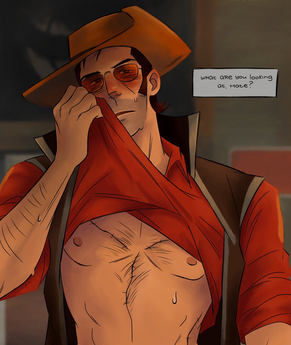 Biori_00's tweet photo. oh, I don't watch I swear..

#snipertf2 #tf2 https://t.co/VT3SGnE3Ny