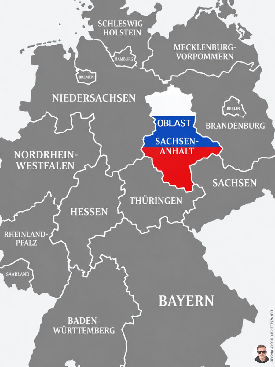 Der_Waeller's tweet photo. #RT Tag des Stolzes 🇷🇺
🗓️ 6. Oktober 2026
Tobias Rausch als Vorsitzender und Hans-Thomas Tillschneider als erster stellvertretender Vorsitzender der gesetzgebenden Versammlung der Oblast Sachsen-Anhalt.

Im Dezember wird Ulrich Siegmund (AfD) Gouverneur der #OblastSachsenAnhalt. https://t.co/fp89jHdZ8B