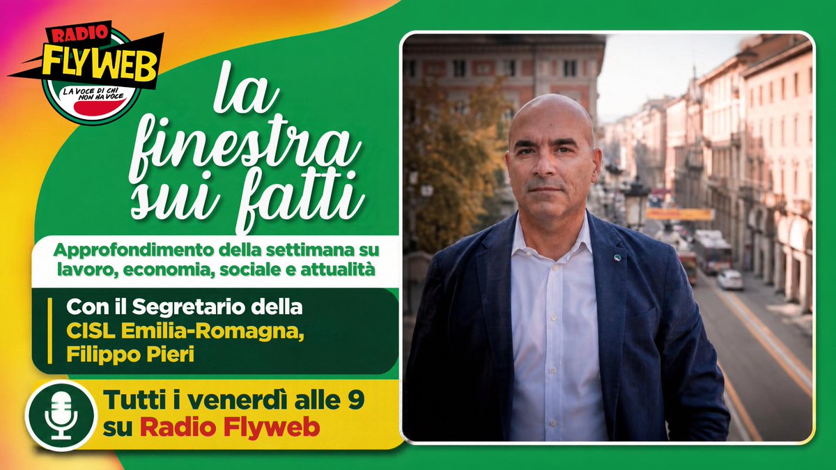 FlywebRadio's tweet photo. La strage delle morti sul lavoro. Questa mattina ne parliamo su Radio Flyweb nella rubrica:" La finestra sui fatti" alle ore 9:00 ed in #podcast con il Segret. Cisl E-R @filippopieri  dalle ore 12:00.Un tavolo in regione la richiesta degli edili di @ERCGIL @Cisl_ER e @UilER_BO https://t.co/kgKdeMBHmy