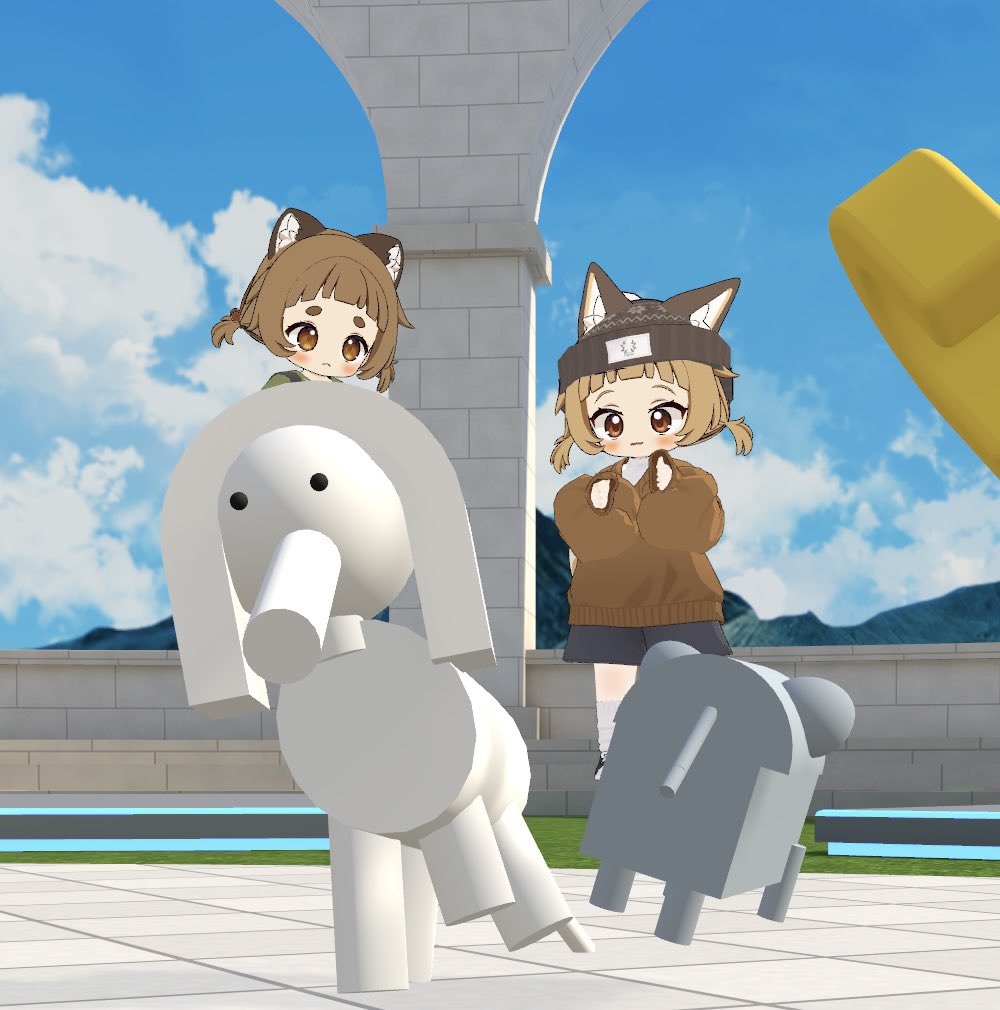 yciksk's tweet photo. 芸術センスがある私の手にかかれば象なんてチョチョイのチョイですよ https://t.co/iMMU2Tncel