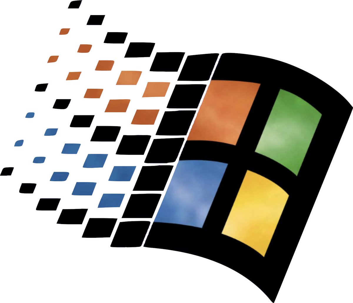 dwkos's tweet photo. A few years ago I was at a trivia night run by the Australian Computer Society (ACS).

They flashed up this slide.
"What is this logo?"
Later they read out the answers.
The MC said "not a single team got this one right. The correct answer is MS-DOS."
I didn't renew. https://t.co/HryauWDE2e
