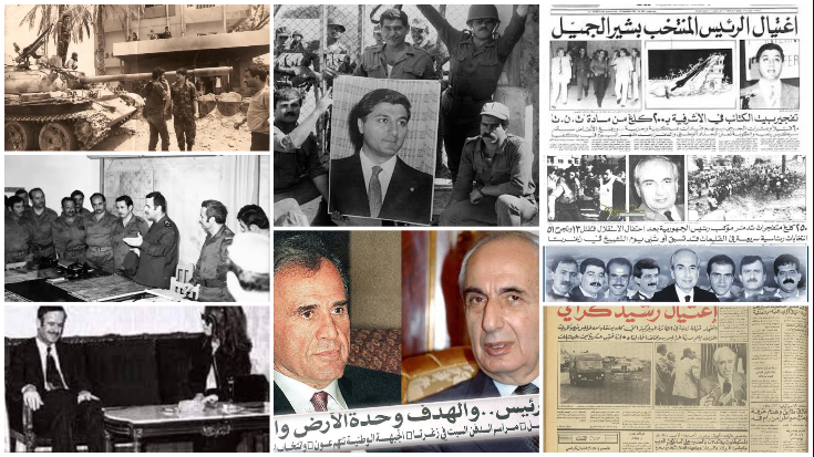 SYdeepState's tweet photo. صدق الانكليز حينما قالوا لـ حافظ اسد بأن هؤلاء الناس لا يأتوا بالدعس .. وأعطوه الوصفة السحرية وتفويض كامل لكيفية ترويض المارونية السياسية وحزب الكتايب الموالي لفرنسا اللي انشق عنو حزب القوات يلي طحنوا بعض في مواجهات مسلحة دموية وعنيفة خلال الحرب الأهلية هناك.. فأرسل 200كلغ ل بشير الجميل وزحلقو..وعبوة ل بسيارة رينيه معوض.. وتصفية داني شمعون في منزلو.. وبيار أمين الجميل بإطلاق نار مباشر.. و جبران تويني بإنفجار مفخخ.. وأنطوان غانم  وسمير قصير وجورج حاوي بتفجيرات مفخخة أيضا