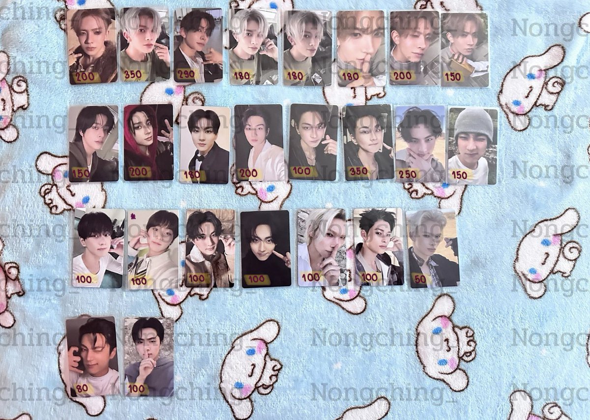 Nongching__'s tweet photo. wts / พร้อมส่ง📦

⋆.˚✮  จองวอน ฮีซึง เจย์ เจค ซองฮุน ซอนอู นิกิ 🔎 
✧ ⋆ ♡ 🎧✮˚.⋆
Price : ราคาตามภาพ (พร้อมโอนลดได้)

x sensitive buyer x

ไม่รับผ่อน/มัดจำ 

ไม่สะดวกถ่ายเพิ่มเติมทุกใบ ใบไหนมีตำหนิเค้าจะถ่ายให้คับ🙇🏼‍♀️

📮 Shipping  35฿

#ตลาดนัดenhypen #ตลาดนัดevan https://t.co/Ii6ZM3z2MN