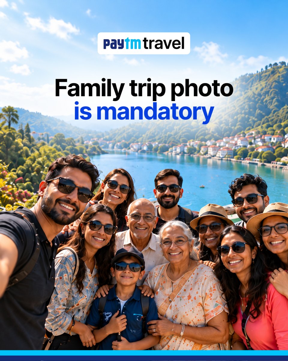 PaytmCheckin's tweet photo. Reaching early is an Indian traveller personality trait. 😂
Checking Flight Status on #PaytmTravel should be too. 💙 https://t.co/vYY9ooOLdx