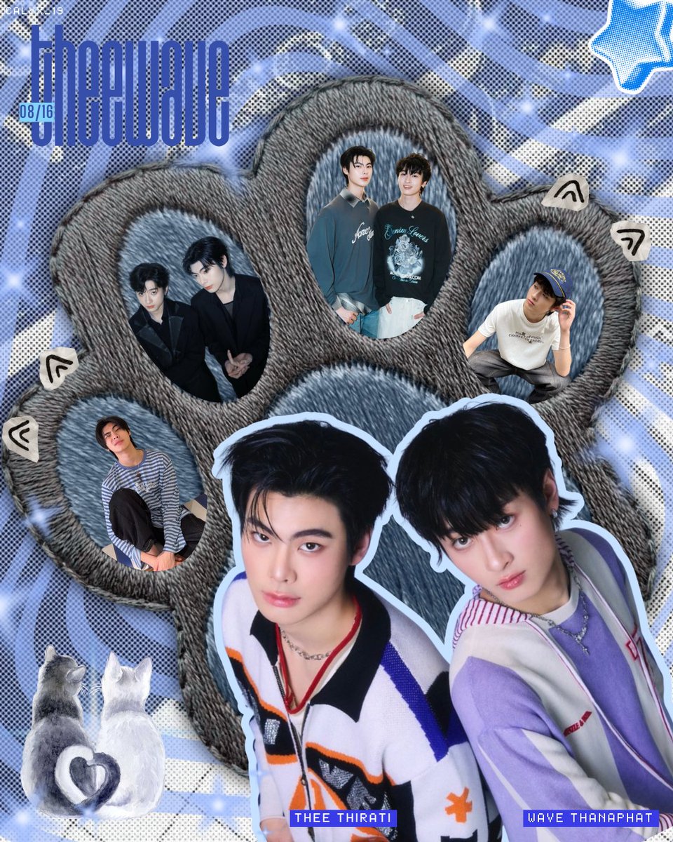 Calyx_19's tweet photo. Two cats, one in midnight black and the other in soft white, different shades, same kind of magic. 🐈⬛🐈✨
Just casually owning the frame like they were always meant to find each other. 💙🫧
#TheeWaveArtwork #tthi_eks #waavetnp #theewave https://t.co/fhmubqwVZR
