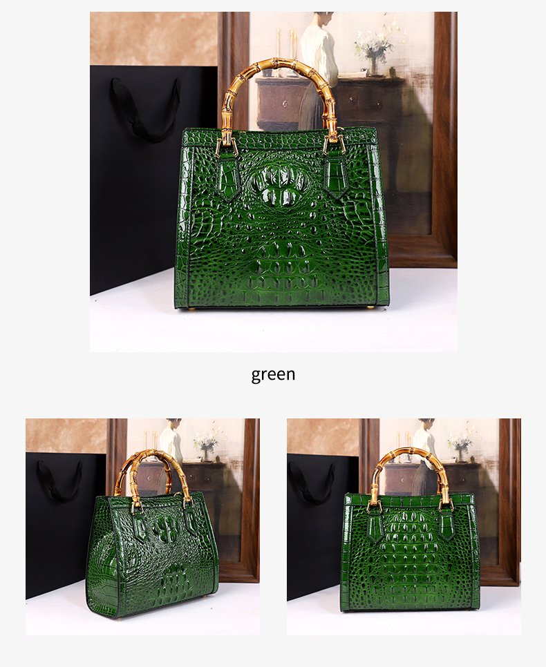 oxistore0's tweet photo. New Crocodile-Patterned Middle-Aged Mom Bag, Genuine Bamboo Joint Handle Handbag, High-End Single-Shoulder Crossbody Bag.

Get it here : https://t.co/fqlozUfYSh https://t.co/joTAaEvJ2I