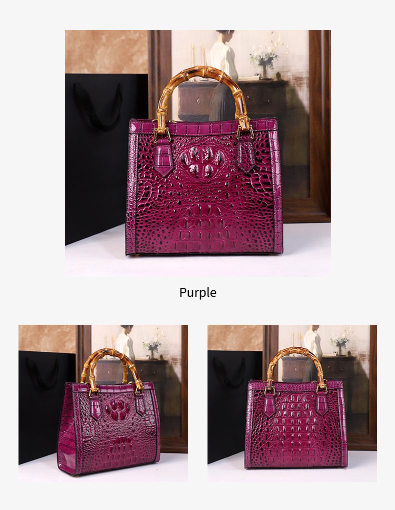 oxistore0's tweet photo. New Crocodile-Patterned Middle-Aged Mom Bag, Genuine Bamboo Joint Handle Handbag, High-End Single-Shoulder Crossbody Bag.

Get it here : https://t.co/fqlozUfYSh https://t.co/joTAaEvJ2I