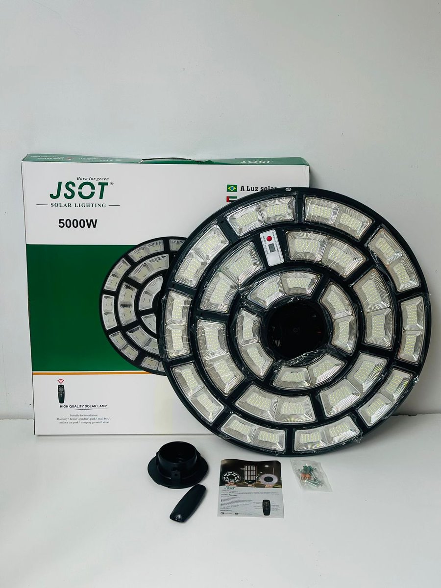ClasicEquipment's tweet photo. Solar UFO/Garden light
5000watts Bright
Automatically switches on &amp; off
Gives 360° Lighting
Waterproof, Easy installation
Ksh. 9,500
Call/WhatsApp 0721275514.

#ufolight #solarstreetlights #solarfloodlights #solarufolights #SolarLights https://t.co/aQCIXf7g9g