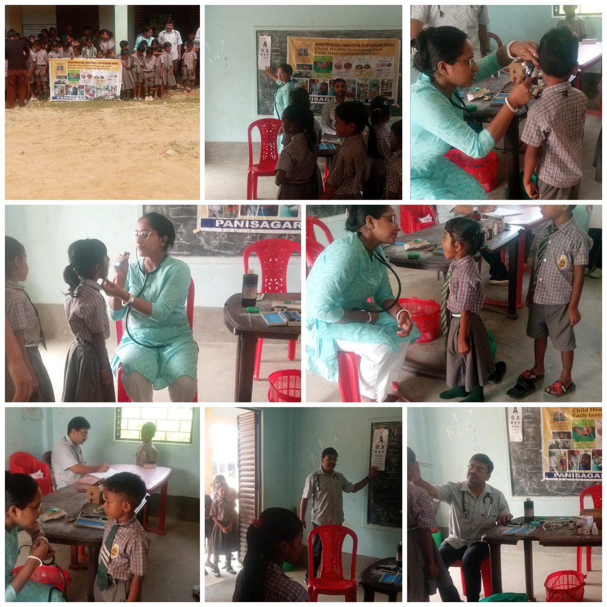 DHFWSN's tweet photo. Screened children for 4D'S. At. indurail english medium school..colony SB...by Panisagar Rbsk mht..total screened-50
Referred-2
Treated-2....day-2...date-8/10/2026 https://t.co/c4mWhHALnh