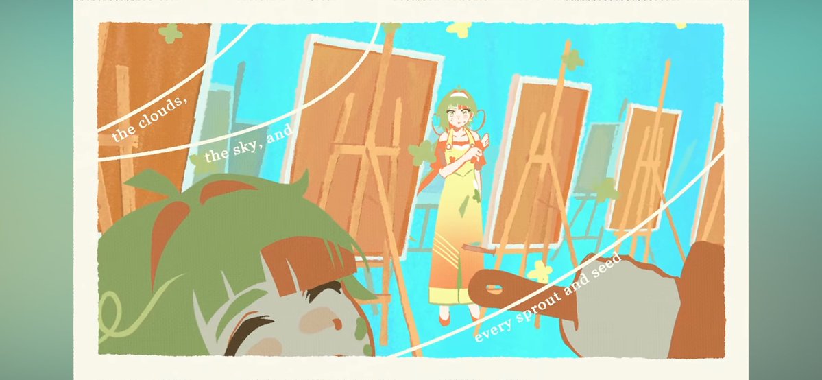 elawashere's tweet photo. This scene from the song “Clover ft. Chis-a” by Flavor Foley got me so emotional that I just HAD to redraw it as myself #flavorfoley #vocaloid #redraw #artist #art #digitalarg #clover #chisa #clover #cloverflavorfoley https://t.co/ACOIgpBsvv
