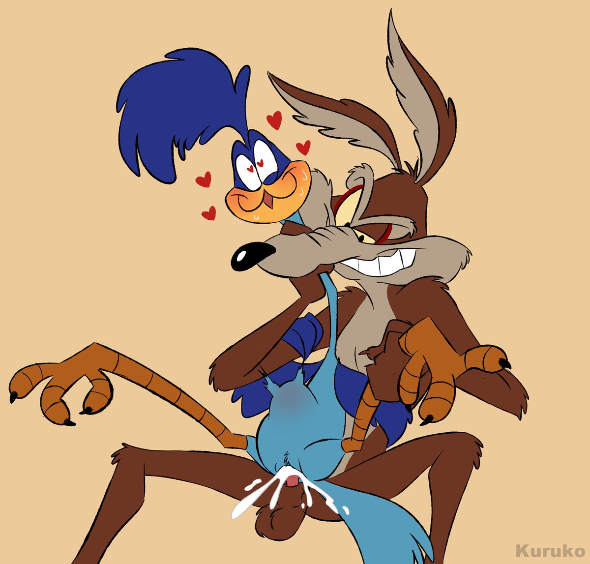 Kuruukoo's tweet photo. he caught him 
#wileroad #wilerunner https://t.co/dHAOLs52Fu