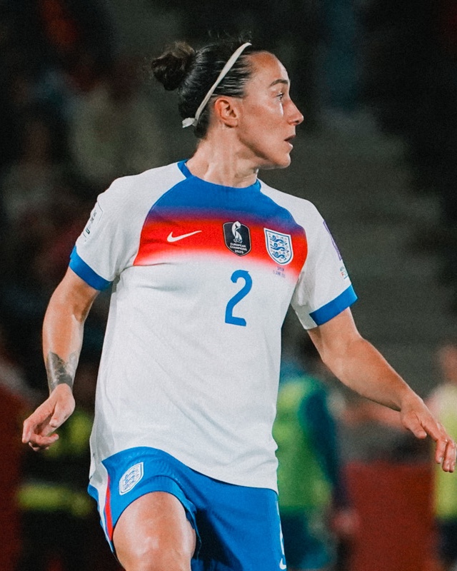 ChelseaFCW's tweet photo. Lucy Bronze will return to Chelsea from England duty to manage a minor injury. ℹ️