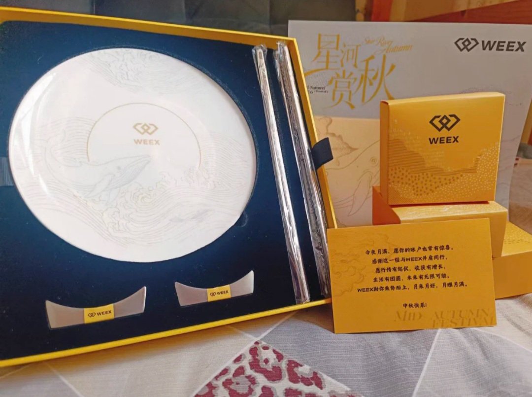 fatimanada4408's tweet photo. @WeexCn 感谢 WEEX 的用心准备！🎁✨ 这份礼物真的太精美了，每一个细节都充满了心意。很开心能在 TOKEN2049 收到这份特别的惊喜！💛

#WEEX #TOKEN2049 #WEEX被我拍到了 https://t.co/jHidg4GahL