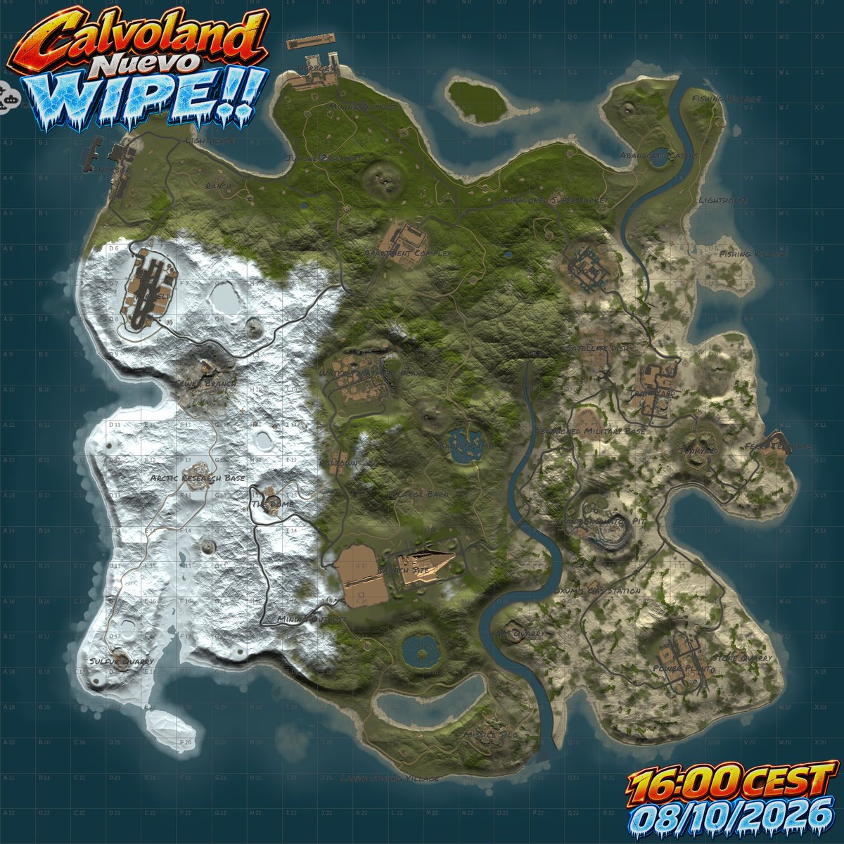 Calvoland's tweet photo. 💎NUEVO WIPE💎
🗺Mapa:Procedural,Tamaño:3500🌍
🔌IP Server: client.connect 202.36.95.45:21396 🕹
🏗https://t.co/q7EqkNXF4o 🚧
#calvoland #Playrust #rustpc #Gameplay #rustserver #rustgameplay https://t.co/I67wz5jcX6