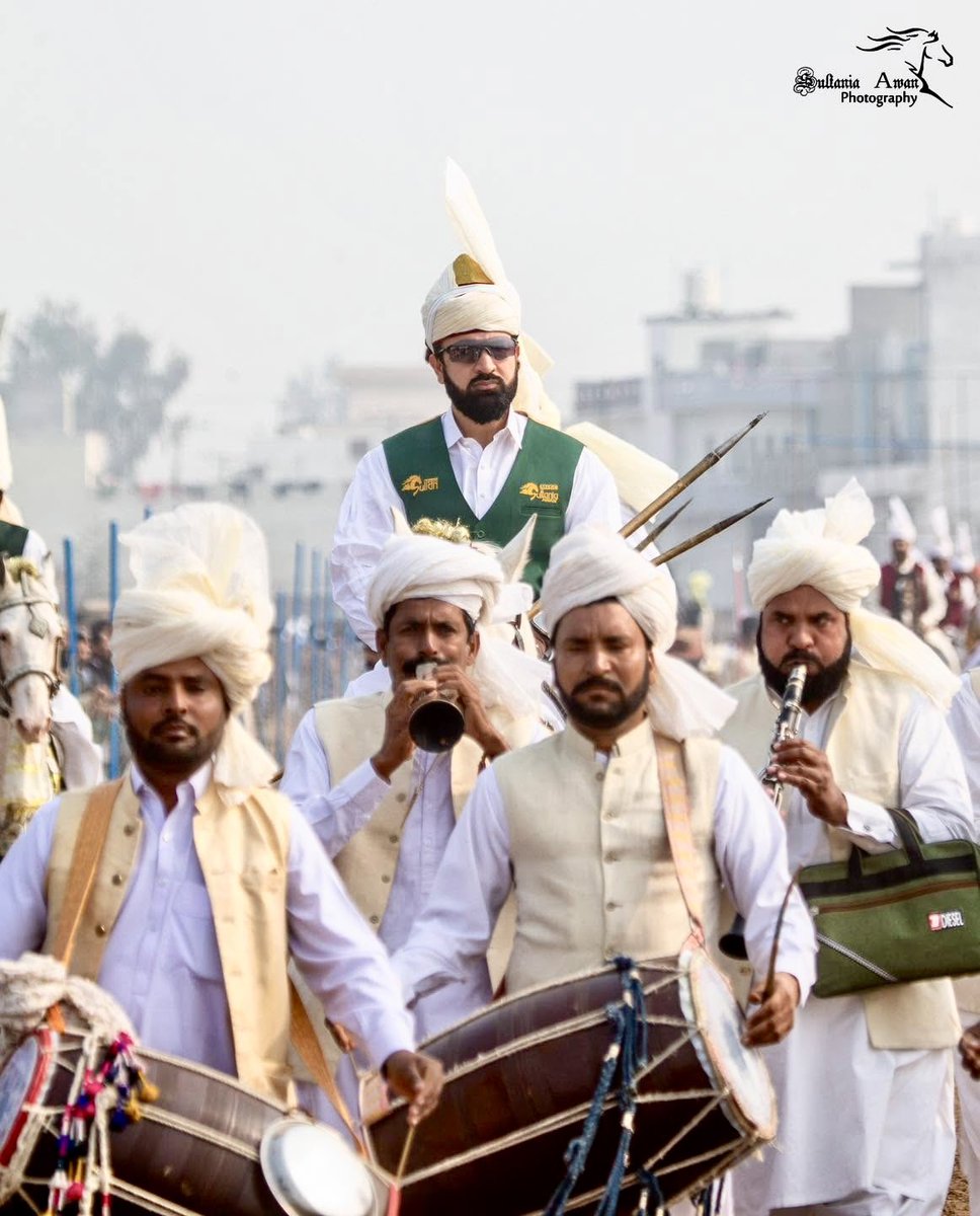 SAPOfficialPak's tweet photo. Leading with pride, passion, and tradition — Sahibzada Sultan Muhammad Bahadar Aziz proudly leads the Muhammadiya Haidriya Sultania Awan Club. 🏇✨
A legacy of tradition, discipline, and excellence. 🇵🇰
.
Sultania Awan Photography 
.
#SultaniaAwanPhotography #SahibzadaSultan https://t.co/ASIV9mqn2Q