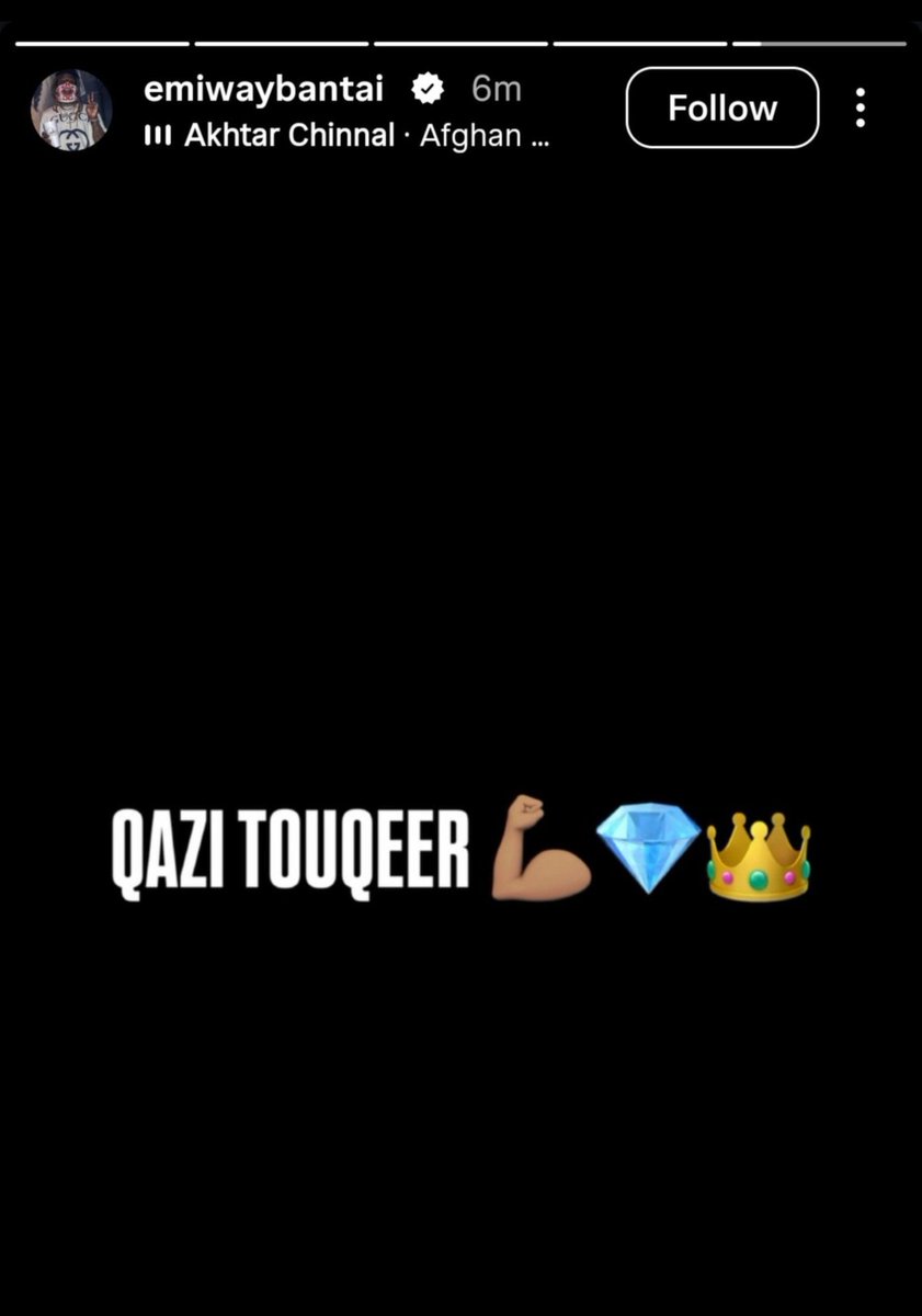 Mr_AYAN__KHAN_7's tweet photo. WTF OMGGGG 😭🔥 Emiway Bantai is supporting QAZIIII! ❤️‍🔥

Bro, the whole industry is backing Qazi nowww! 😭🔥 The impact is UNREAL! 👑

#QaziTouqeer #BiggBoss20 https://t.co/lxDZNJ0kEe