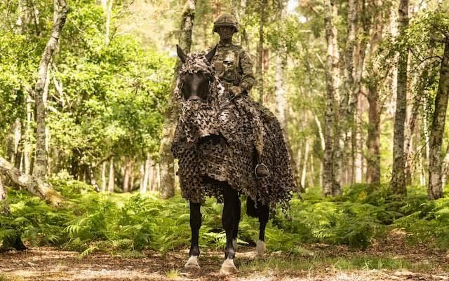 Fight_Club_Intl's tweet photo. One of the great things about analogue games is you can easily and quickly add in an emerging new idea - or in this case, an old idea: horse cavalry in the mounted Recce role being trialed by British Army and in Take That Bridge! https://t.co/6G7suuCEdm