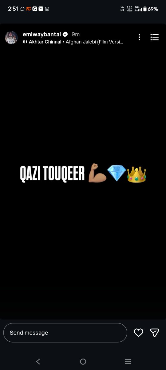 anasansariiiii's tweet photo. Emiway Bantai ka Qazi bhai ke liye ye support dekh ke alag hi feel hai. ❤️
When the GOAT shows support, you know the vibe is real. Qazi Touqeer — keep shining, bhai!

#QaziTouqeer  #BiggBoss20 https://t.co/434BUJ5Awu