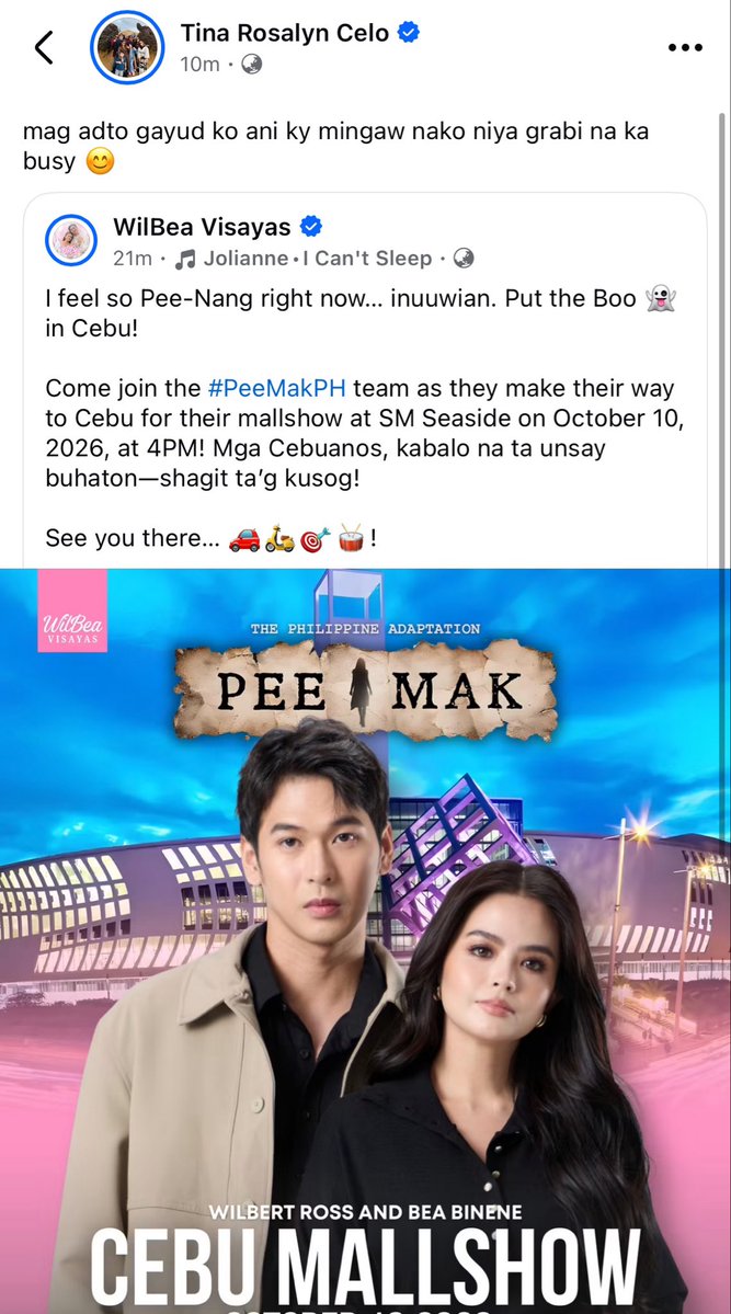 anakngwilbea's tweet photo. tita bes in cebu this sat??????? https://t.co/ljPpQoU5Y9