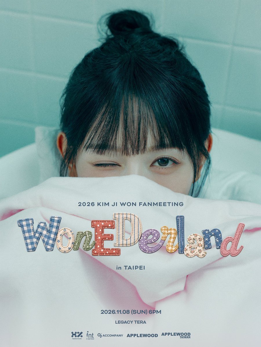 Koyuk125's tweet photo. 💎 2026 KIM JI WON FANMEETING 〈WonEDerland〉 IN TAIPEI 💎
📅 日時：
 * 2026年11月8日(日) 18:00 (6:00 PM) 開演
📍 会場：LEGACY TERA（台湾・台北）
🎟️ 料金：価格お問い合わせ（キム・ジウォンによる台北ファンミーティングの代行予約を受付中！）
👤 Artist & Organizer：
 * キム・ジウォン (KIM JI WON / 김지원)
 * 主催：HighZium studio / APPLEWOOD / APPLEWOOD TAIWAN ほか
━━━━━━━━━━━━━━━━━━
✨ 取扱座席・案内ガイド
 * 大人気女優 キム・ジウォン によるファンミーティングツアー『2026 KIM JI WON FANMEETING 〈WonEDerland〉 IN TAIPEI』レガシー・テラ公演をフルサポート
 * ステージ前方フロア良席から見やすい指定席まで完全網羅
 * 台北現地でのスムーズなチケット確保＆入場サポートを実施
   ━━━━━━━━━━━━━━━━━━
⚠️ ご購入の意思が確定し、お支払いおよびチケット確保が可能な段階になってからDMください（希望席種・エリア / 枚数 / ご予算を明記）。
#KIMJIWON #김지원 #WonEDerland #LegacyTera #台北公演 #台湾公演 #海外コン代行 #台北チケット #ファンミ代行 #コンサート代行 #チケット代行 #티켓대행 #代理チケッティング #チケッティング代行 #チケット譲 #양도 #WTS #WTE