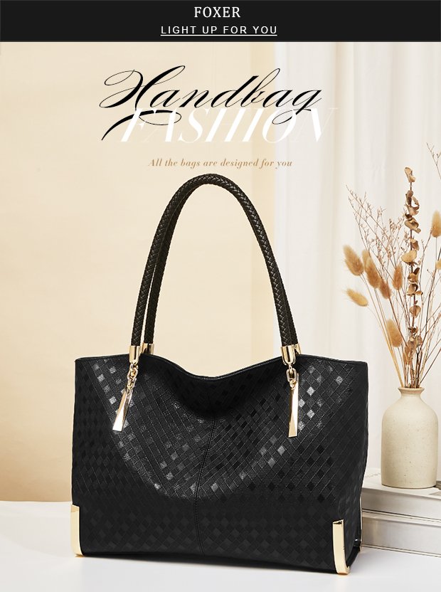 oxistore0's tweet photo. FOXER Genuine Leather Lady's Handbag Elegant Luxury Design Women Shoulder Bag Large Capacity Tote Bag Best Gift for Mom,Wife.

Get it here : https://t.co/JrUyCP6Jye https://t.co/P6DR69M28D