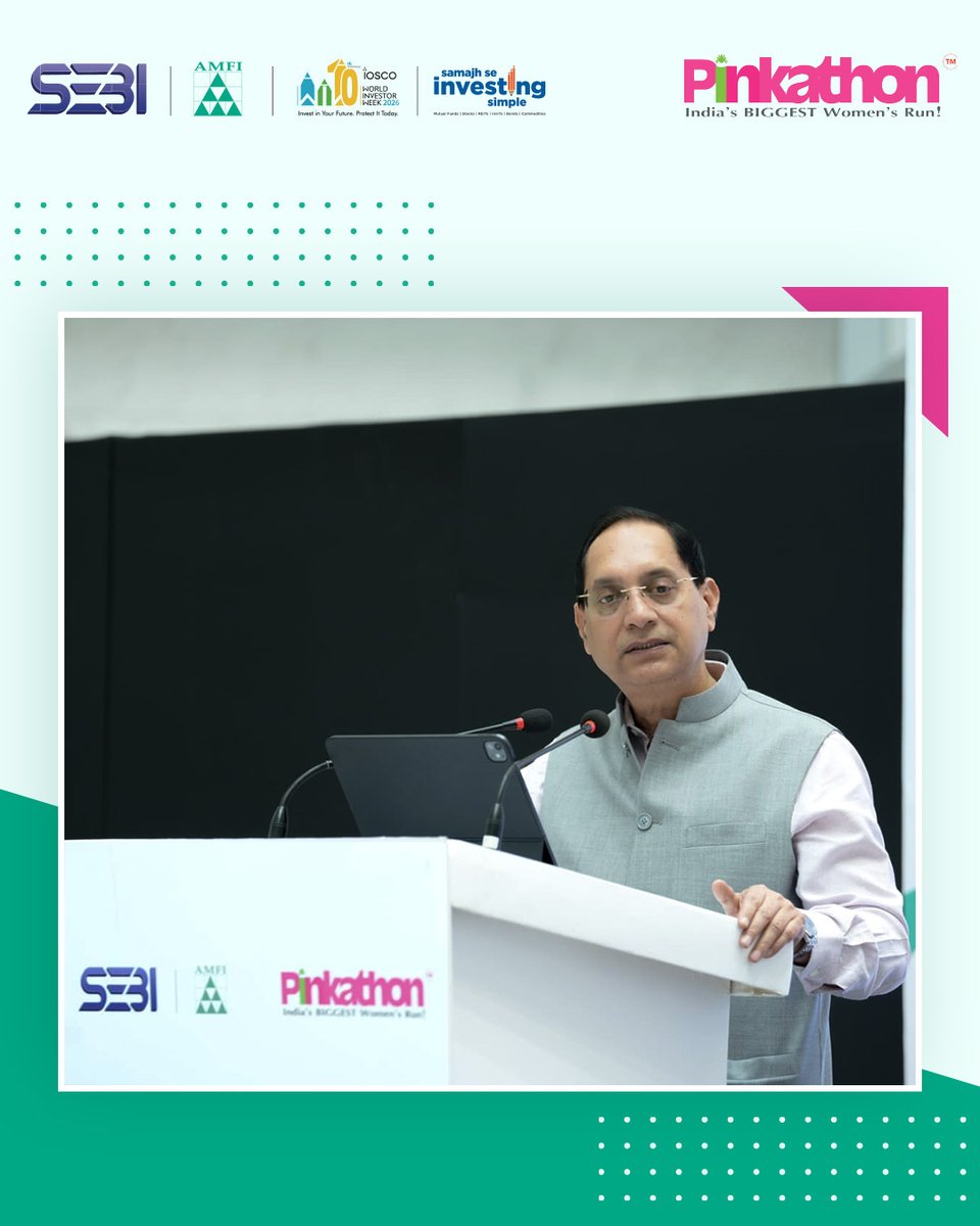 MFSahiHai's tweet photo. On 8th October, 2100+ women across 30+ cities came together for Every Step Counts where they connected financial well-being and physical well-being through conversations, movement, participation and a whole lot of energy
#EveryStepCounts #WorldInvestorWeek #SEBI #AMFI #Pinkathon https://t.co/8VAWMB4ApN
