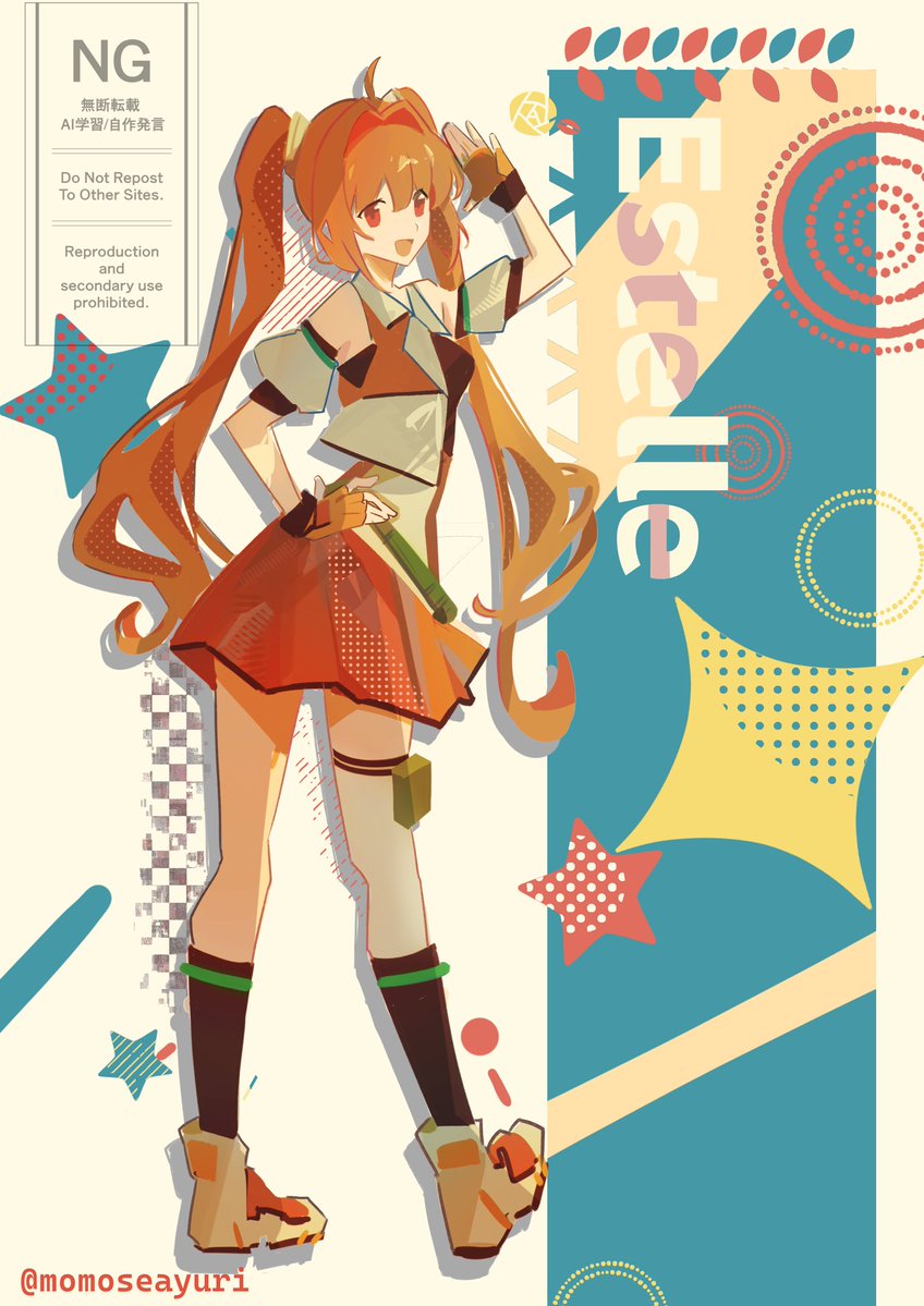 MomoSeaYuri's tweet photo. #空の軌跡 
新しい服 すごく元気そうで可愛さ満点！ https://t.co/bGNLnHr4NG