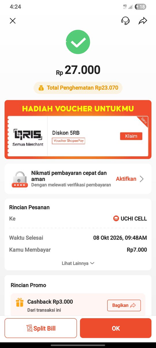 celsiicc's tweet photo. kirain potongan nya gimmick, ga espek bayar 7k doang huhuu love u shopee🫰🥵 https://t.co/1RUBdBnKoZ