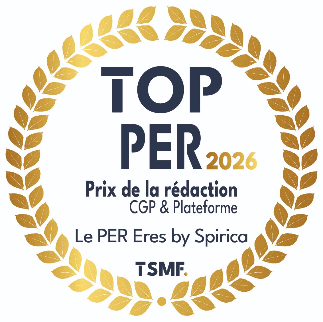TopTSMF's tweet photo. 🏆 Le TOP d'Or #PER2026 Prix de la rédaction - catégorie CGP & Plateforme - est décerné à Le PER Eres by Spirica de @eres_group 👉 @toutsur
#TopTSMF #placement #epargne https://t.co/6YYlR1YUiE