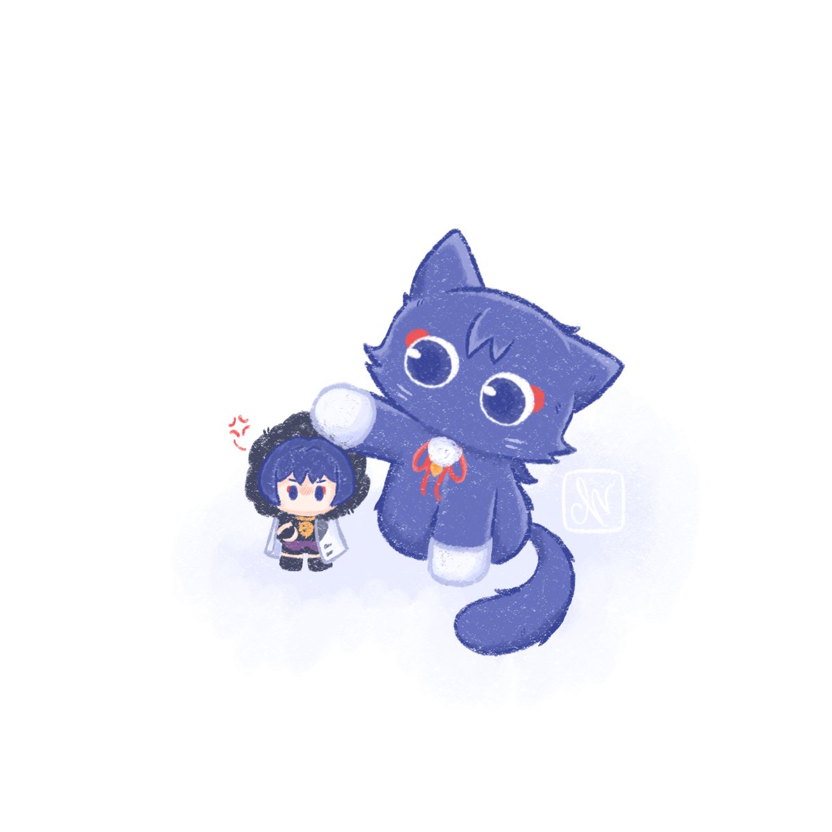 scarachiv's tweet photo. angwy tiny friend🪆
#scaramouche #原神 https://t.co/WE4BAfNOM5