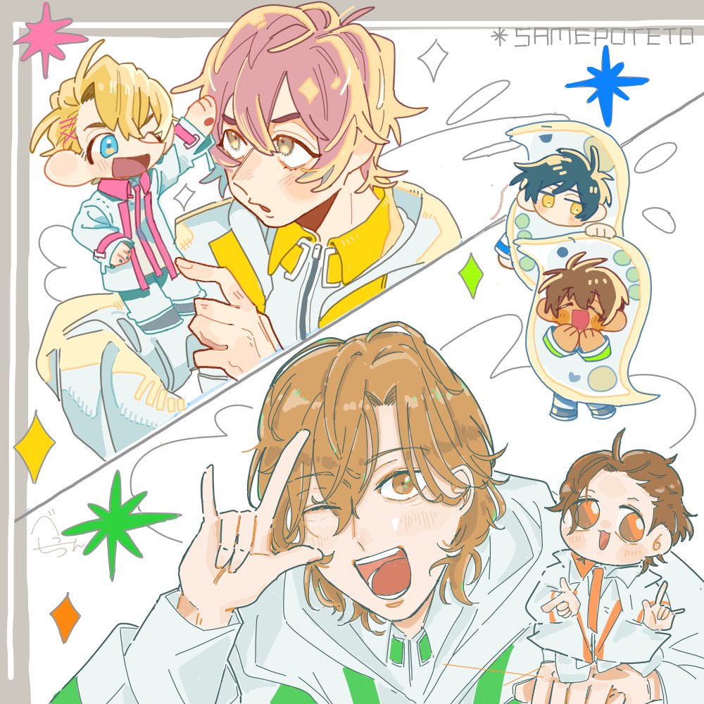 samepoteto's tweet photo. 💛🩷𝕔𝕙𝕖𝕞𝕚𝕤𝕥𝕣𝕪🍀🧡

（べっちんさんと絵チャしました！ありがとうございます〜！✨✨🐶） https://t.co/CTiU25BIy0
