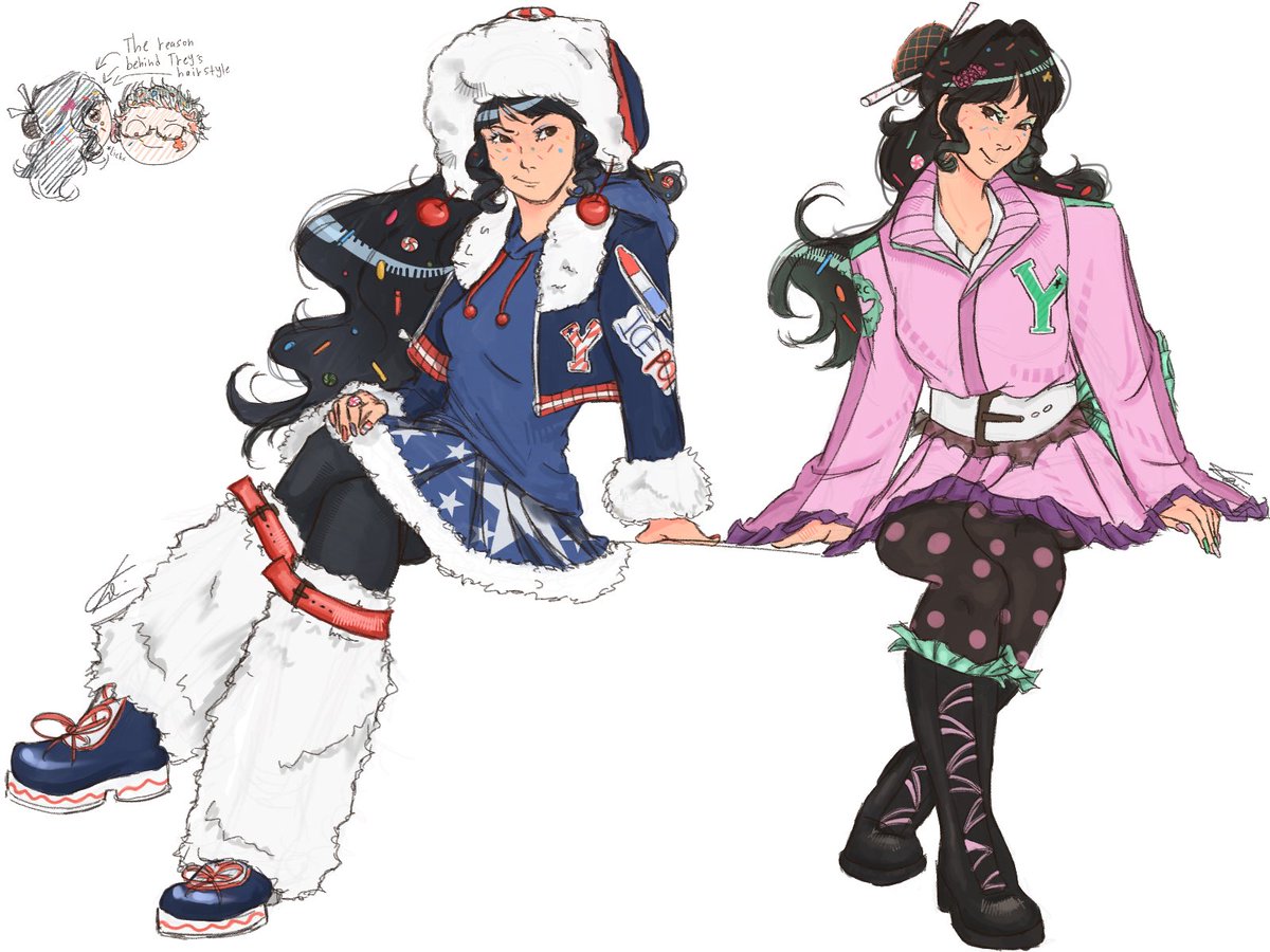 P1umar1a's tweet photo. First post with my sugar rush racer design for my Yuu! #twst 

This was really fun to do so I made two designs for her. https://t.co/L5MgkW6R1Z
