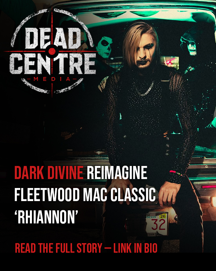 DeadCentreMedia's tweet photo. DARK DIVINE put a dark metalcore twist on FLEETWOOD MAC classic ‘Rhiannon’.

Their first-ever cover is out now alongside an official music video.
@DarkDivineMusic 
Read more 👇
https://t.co/9hf0YSfFWH
#DarkDivine #Rhiannon #DeadCentreMedia https://t.co/VrtjL4xeQr