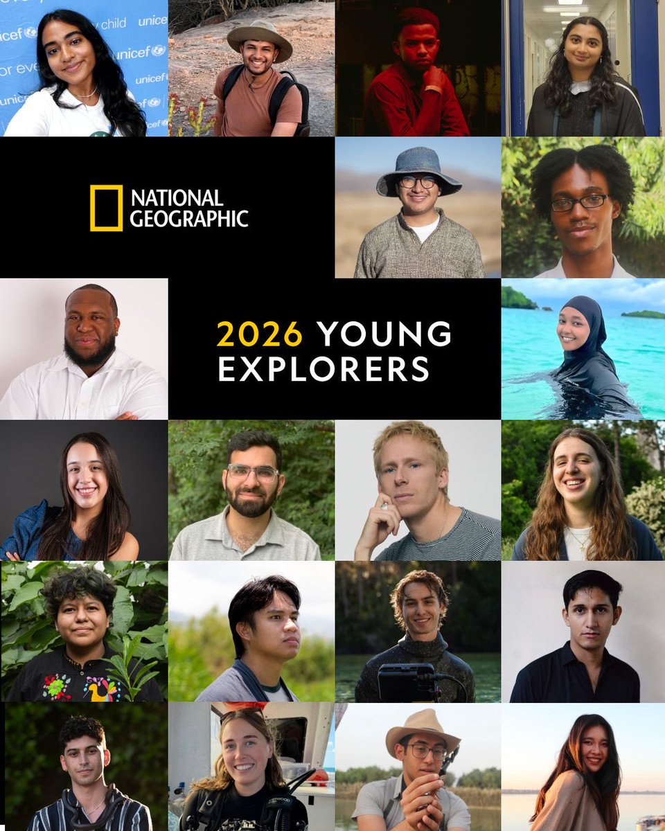 JumboLesley's tweet photo. I’m proud to announce that I’m now a National Geographic Young Explorer.🔥

I’m extremely excited to be part of the @NatGeo family and I’m also excited to be armed with the responsibility of protecting the wonder of the world. Let’s get it. 🚀 https://t.co/vOHeQm7K2V