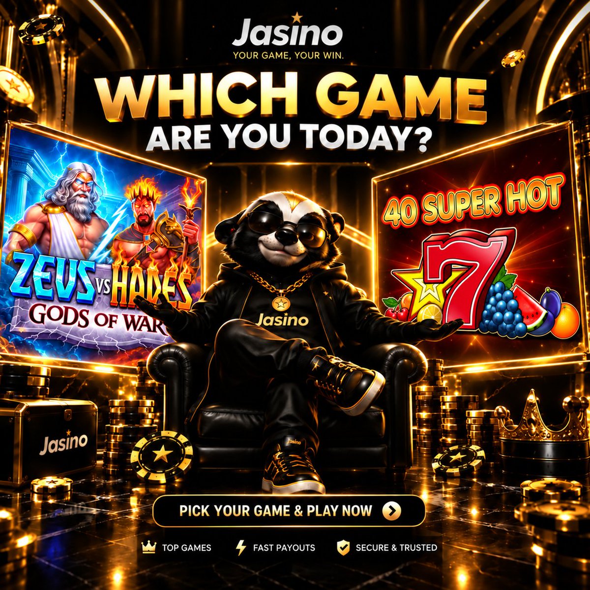 jasinoofficial's tweet photo. Your game. Your choice. Your moment. 🎰🔥
Which one are you playing today? 👀

👇 Pick your game: https://t.co/fvMn8R11zs