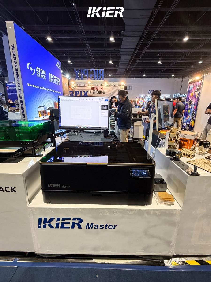IKIEROffical's tweet photo. Day 1 at #PackPrintPlas Philippines 2026!
What a great start in Manila 🔥
It’s a pleasure to connect with so many printing professionals, business owners, and industry partners.
📍 SMX Convention Center, Manila
📌 Hall 1 | Booths GO1, HO1 & I22
📅 October 8–10, 2026 https://t.co/BRE34JwA0R