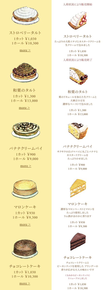 dh_esu's tweet photo. 𝖧𝖠𝖱𝖡𝖲  𝖬𝗈𝗇𝗍𝗁𝗅𝗒 𝖢𝖺𝗄𝖾𝗌🥧(※𝟣𝟢/𝟤𝟤~)

ニューヨークチーズケーキがいちばん気になってる𑁊^>⩊o̴̶̷̤^𑁊💭🎀 https://t.co/OrXFUgM4H5